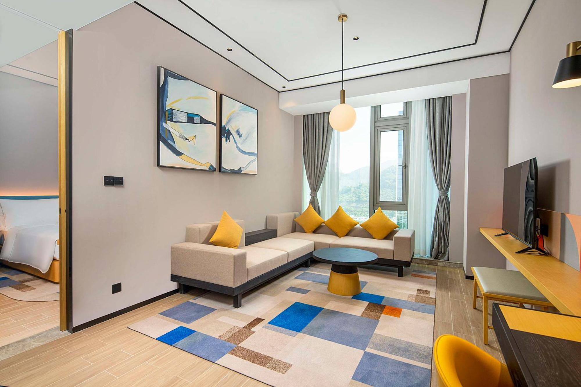 Hilton Garden Inn Shenzhen Airport,Enjoy 24-Hour One Way Free Delivery From Hotel To Shenzhen Baoan Airport On The Hour Shénzhen Exterior foto
