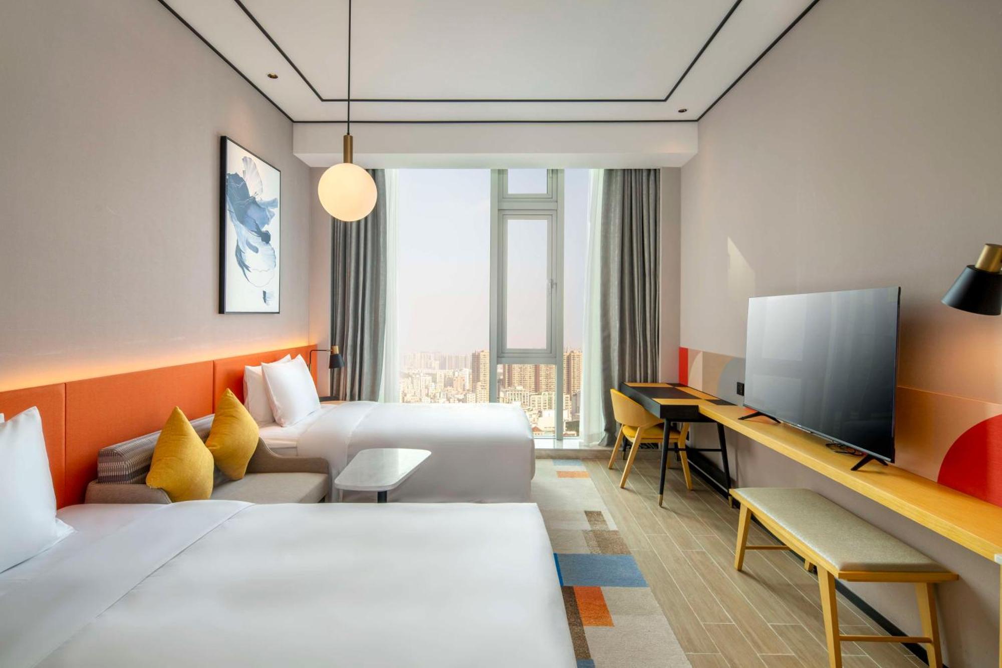 Hilton Garden Inn Shenzhen Airport,Enjoy 24-Hour One Way Free Delivery From Hotel To Shenzhen Baoan Airport On The Hour Shénzhen Exterior foto